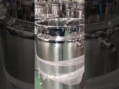 200L/250L/300L SS316l tanque de contención de gel para la producción de cápsulas de softgel